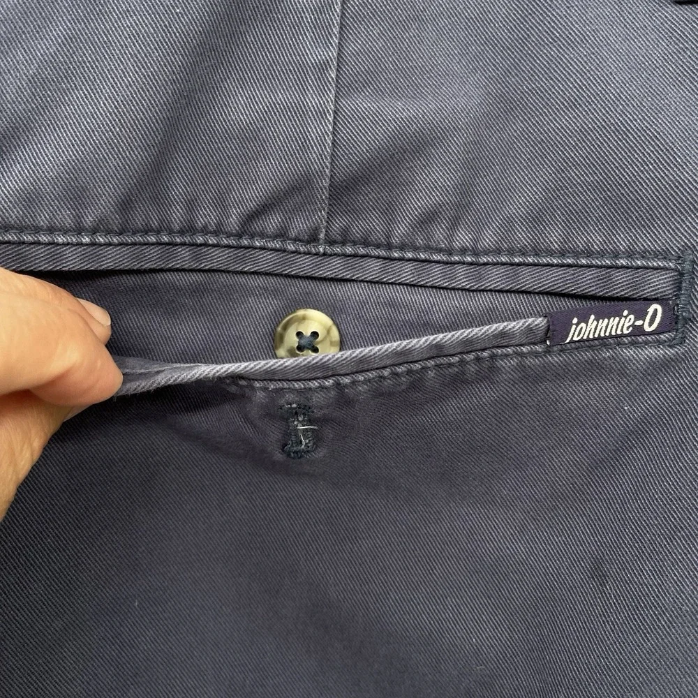 johnnie-O‎ Neal Stretch Flat Front Chino Golf Shorts 9